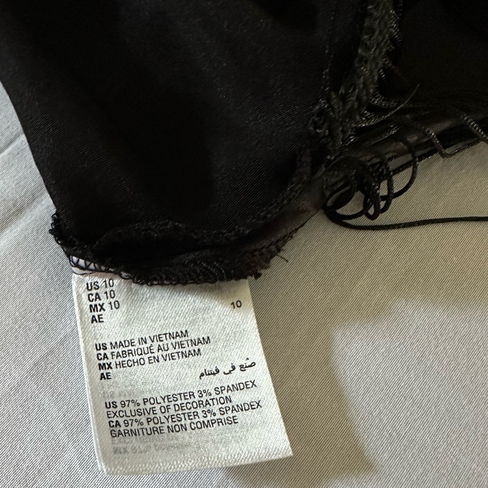 INC Fringed-Hem Maxi Dress - Picture 9 of 11